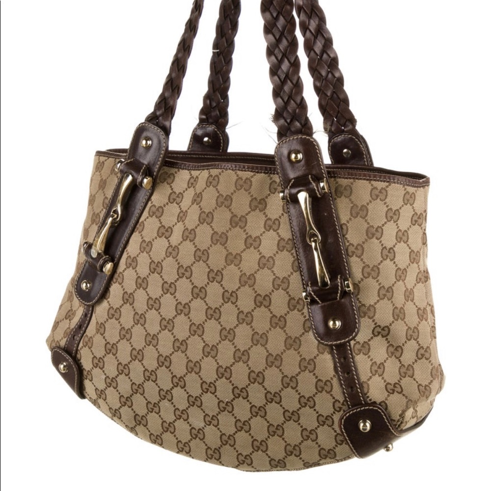 Gucci canvas medium Pelham GG tote